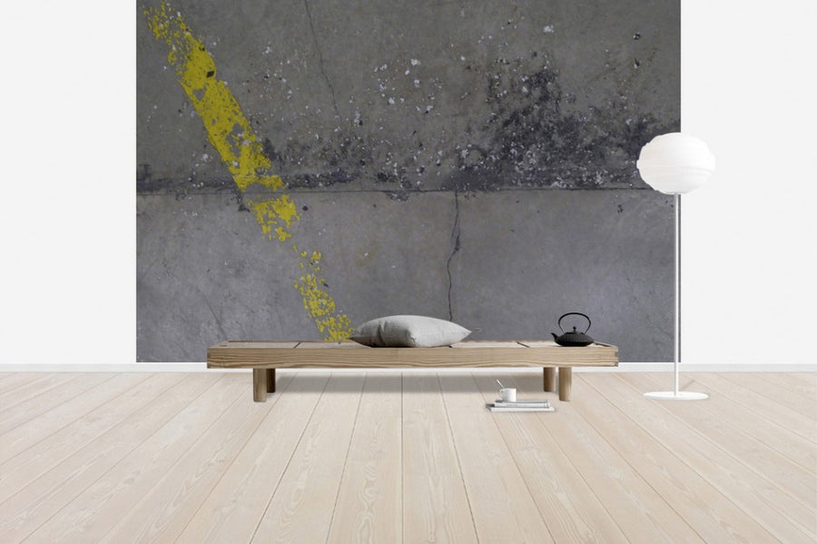 PHOTOWALL / Concrete Floor on Wall 1 (e41178)