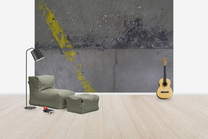 PHOTOWALL / Concrete Floor on Wall 1 (e41178)