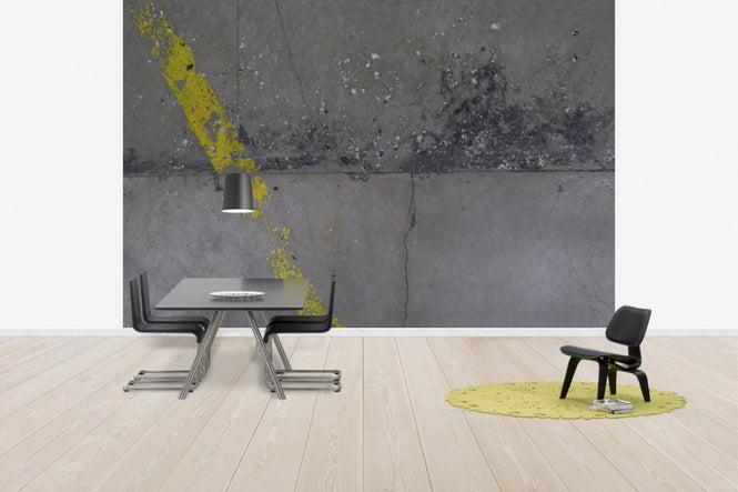 PHOTOWALL / Concrete Floor on Wall 1 (e41178)