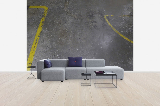 PHOTOWALL / Concrete Floor on Wall 4 (e41181)