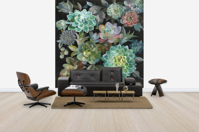 PHOTOWALL / Floral Succulents (e50055)