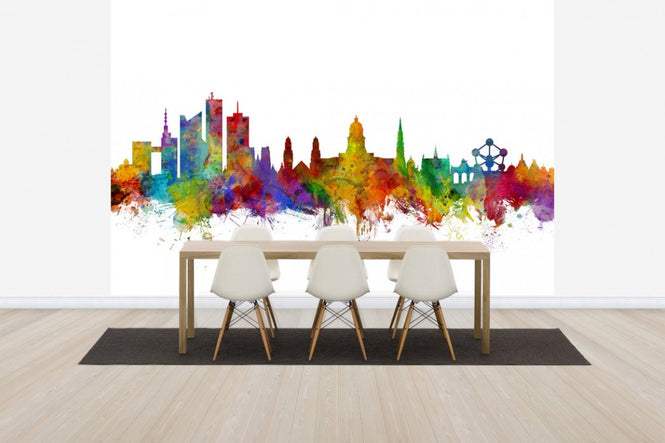 PHOTOWALL / Brussels Skyline (e50124)