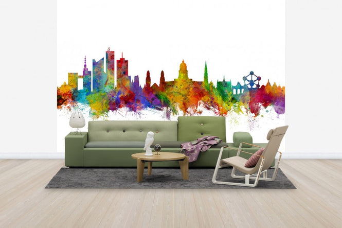 PHOTOWALL / Brussels Skyline (e50124)