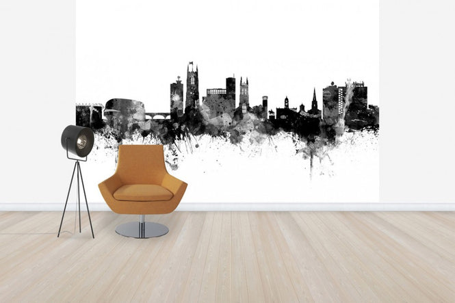 PHOTOWALL / Derby Skyline Black (e50131)