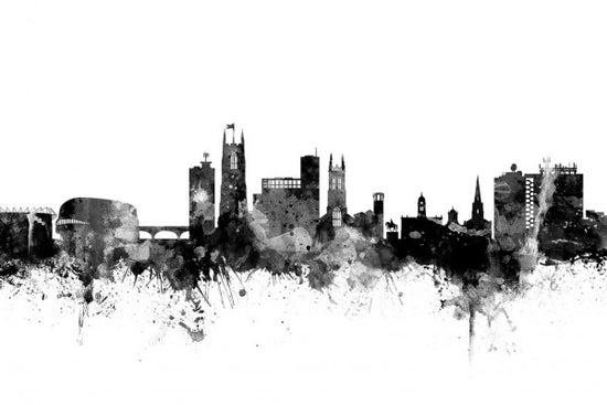 PHOTOWALL / Derby Skyline Black (e50131)