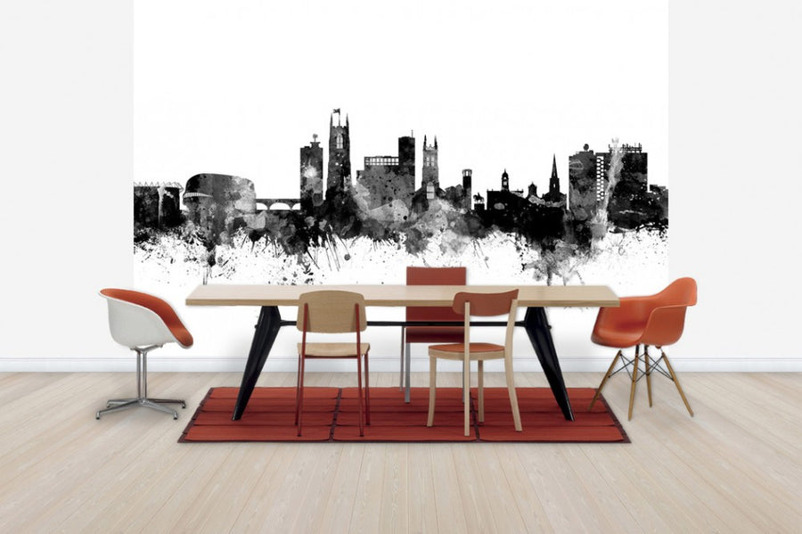 PHOTOWALL / Derby Skyline Black (e50131)