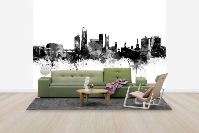PHOTOWALL / Derby Skyline Black (e50131)