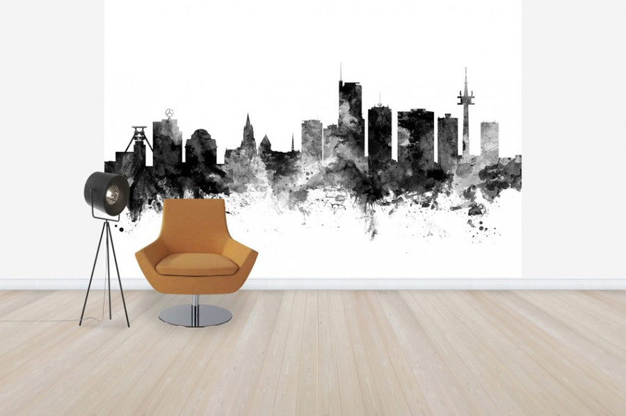 PHOTOWALL / Essen Skyline Black (e50139)