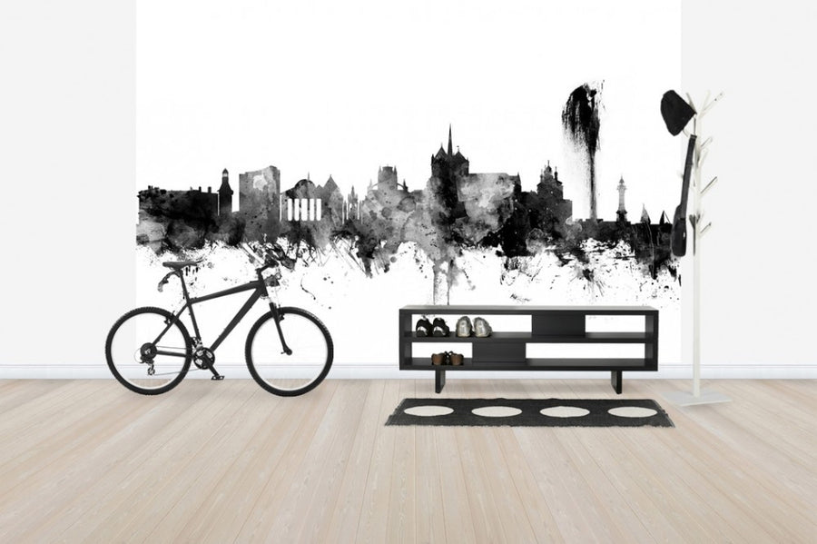 PHOTOWALL / Geneva Skyline Black (e50144)