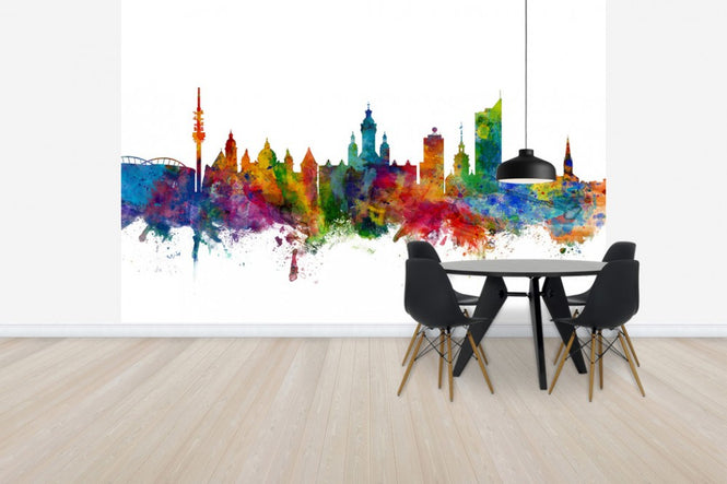PHOTOWALL / Leipzig Skyline (e50152)