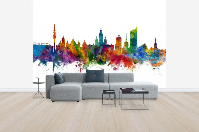 PHOTOWALL / Leipzig Skyline (e50152)
