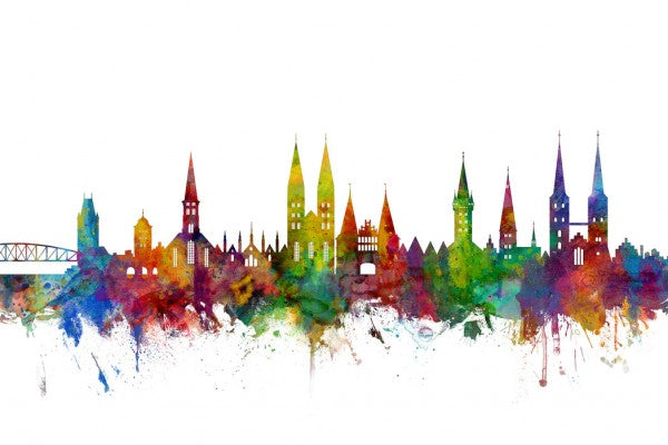 PHOTOWALL / Lubeck Skyline (e50156)