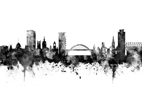 PHOTOWALL / Sunderland Skyline Black (e50172)
