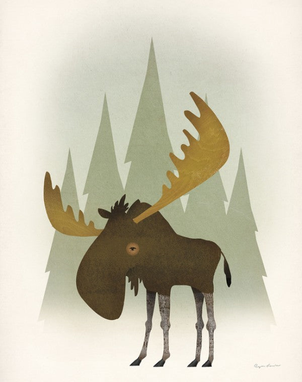 PHOTOWALL / Forest Moose (e50216)