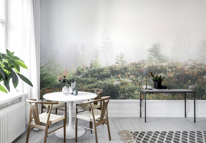 PHOTOWALL / Morning Haze at the Mountain (e50250)