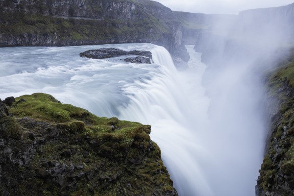 PHOTOWALL / Gullfoss Waterfall, Iceland (e50299)