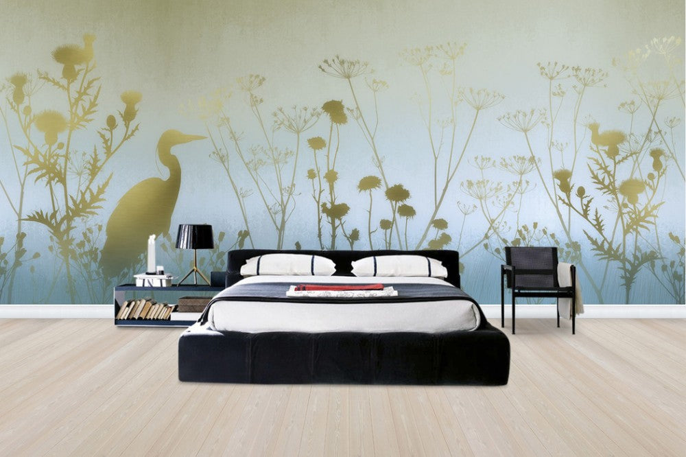 PHOTOWALL / Hazy Dawn Silhouettes (e50317) | 輸入壁紙専門店 WALPA