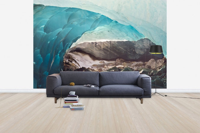 PHOTOWALL / Ice Cave Melting in Mendenhall Glacier, Alaska (e31112)