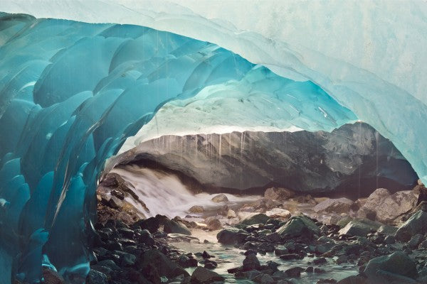 PHOTOWALL / Ice Cave Melting in Mendenhall Glacier, Alaska (e31112)
