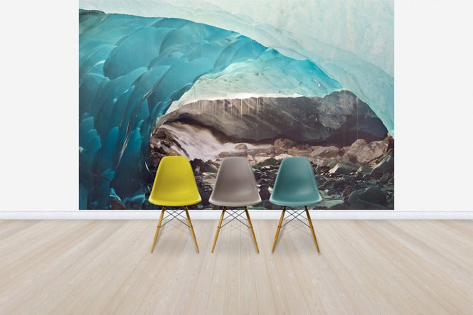 PHOTOWALL / Ice Cave Melting in Mendenhall Glacier, Alaska (e31112)