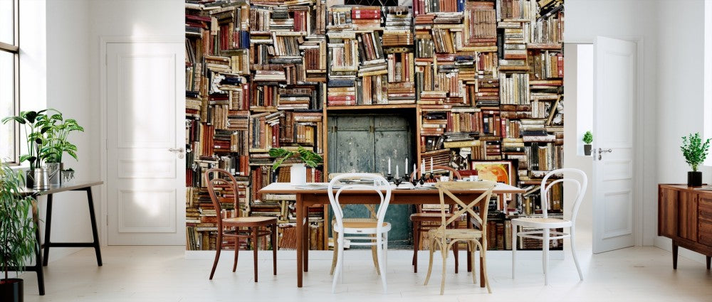PHOTOWALL / Door and Books (e310145) | 輸入壁紙専門店 WALPA