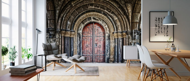 PHOTOWALL / Old Monastery Door (e310149)