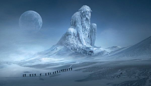 PHOTOWALL / Fantasy Snow Landscape (e310210)