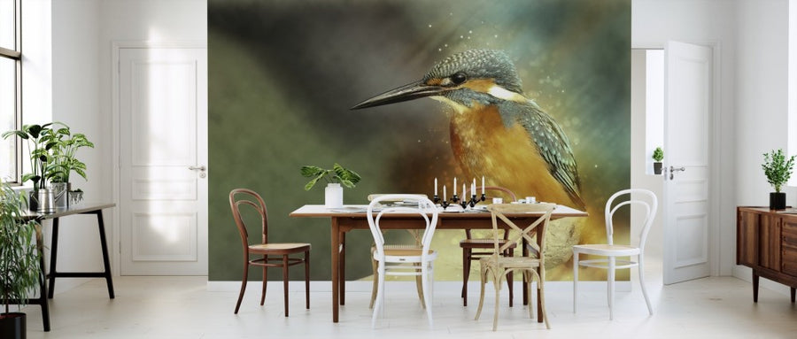 PHOTOWALL / Perched Kingfisher (e310238)