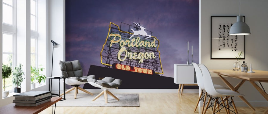 PHOTOWALL / Portland Oregon Neon Sign (e310309)