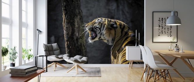 PHOTOWALL / Tiger Roaring (e310597)
