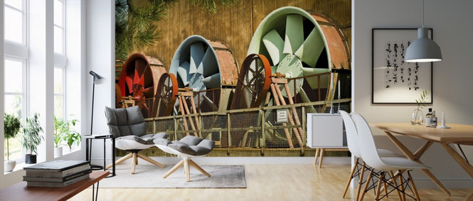 PHOTOWALL / Power Plant Turbines (e310609)