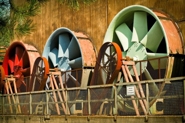 PHOTOWALL / Power Plant Turbines (e310609)