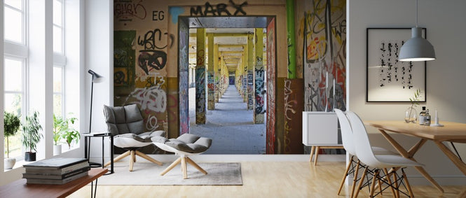 PHOTOWALL / Graffiti at an Old Factory (e310769)
