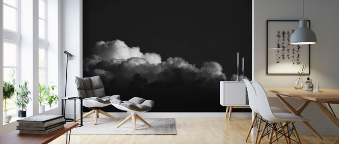 PHOTOWALL / Gradient Cloud BW (e310887)
