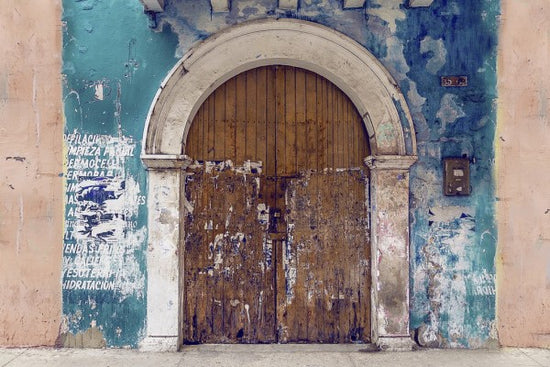 PHOTOWALL / Old Door Facade (e310842)