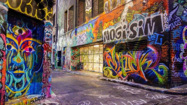 PHOTOWALL / Colorful Street Graffiti (e310849)