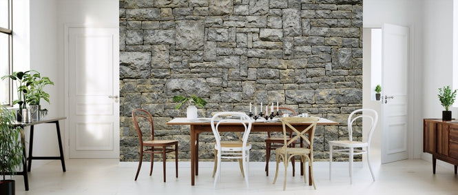 PHOTOWALL / Granite Brick Wall (e310853)
