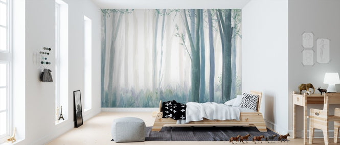PHOTOWALL / Trees - Blue (e310926)