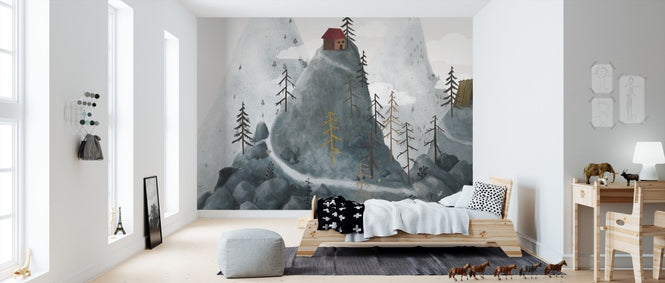 PHOTOWALL / Village Fantasy Mountains (e310928)
