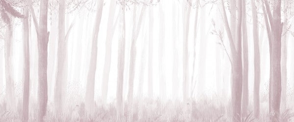 PHOTOWALL / Trees  - Pink (e310930)