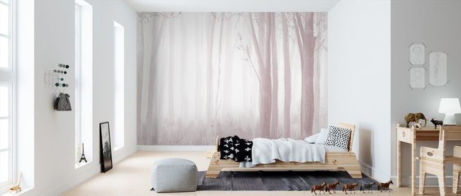 PHOTOWALL / Trees  - Pink (e310930)