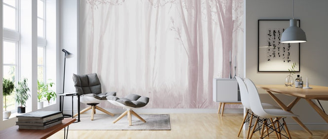 PHOTOWALL / Trees  - Pink (e310930)