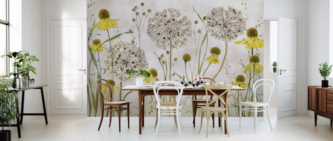 PHOTOWALL / Alliums and Heleniums (e311026)