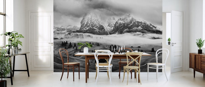 PHOTOWALL / Foggy Dolomites (e311029)