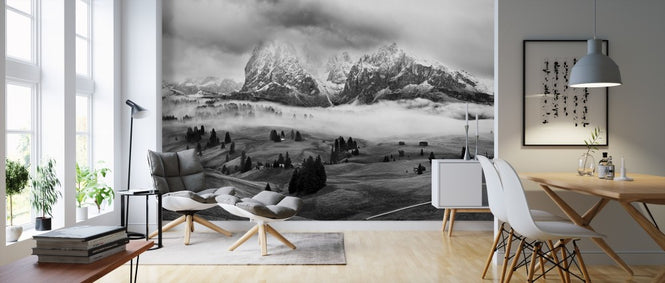 PHOTOWALL / Foggy Dolomites (e311029)