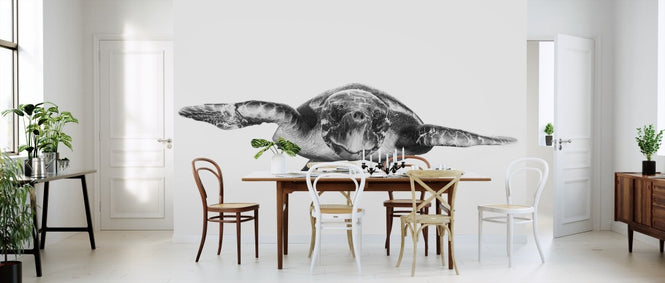 PHOTOWALL / White and Turtle (e311114)
