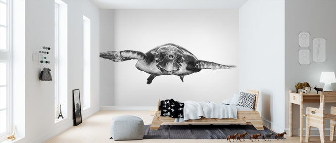 PHOTOWALL / White and Turtle (e311114)