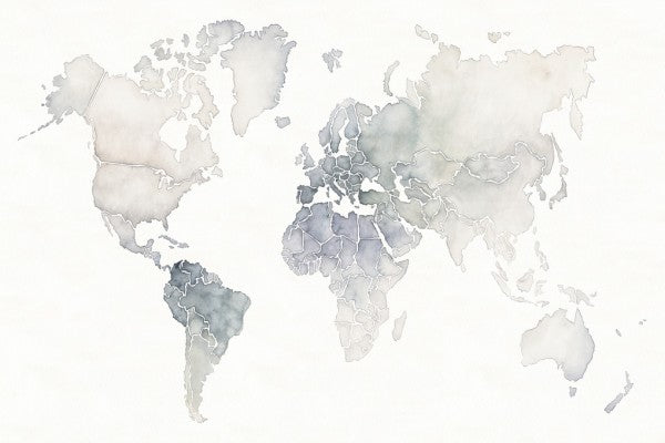 PHOTOWALL / Watercolor Wanderlust (e311163)