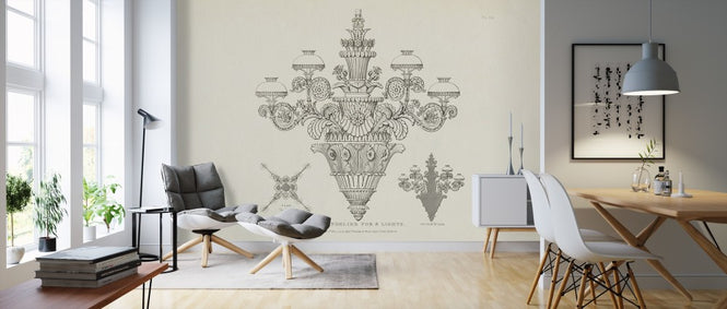 PHOTOWALL / Ornamental Metal Work X Light (e311197)