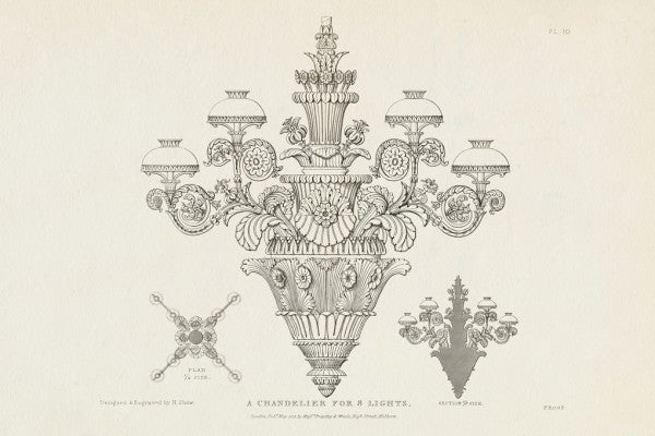 PHOTOWALL / Ornamental Metal Work X Light (e311197)
